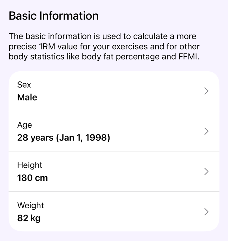 Basic Information section