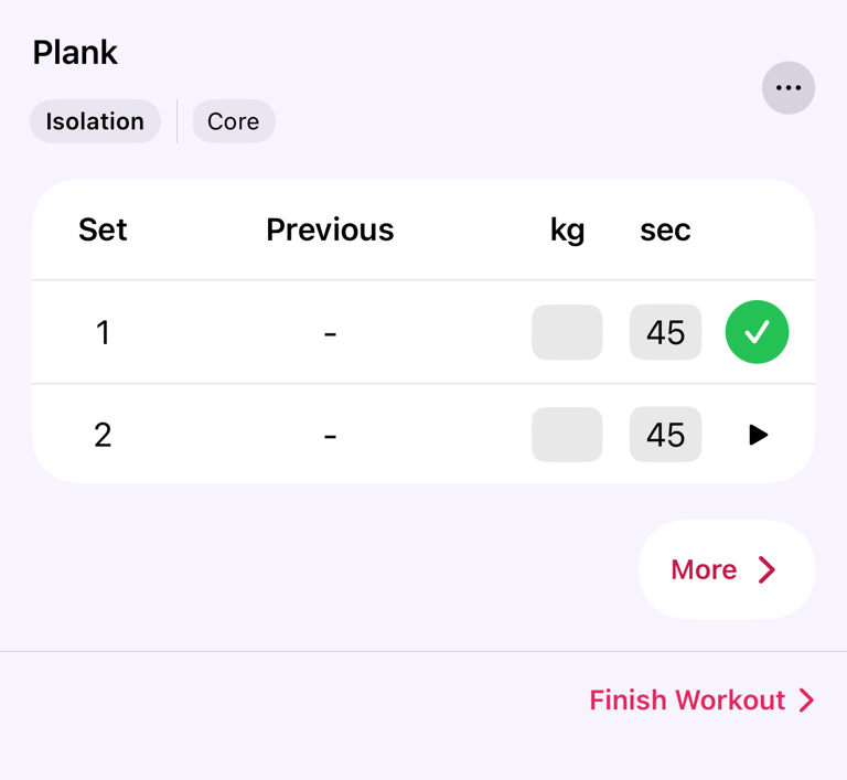 Timed set