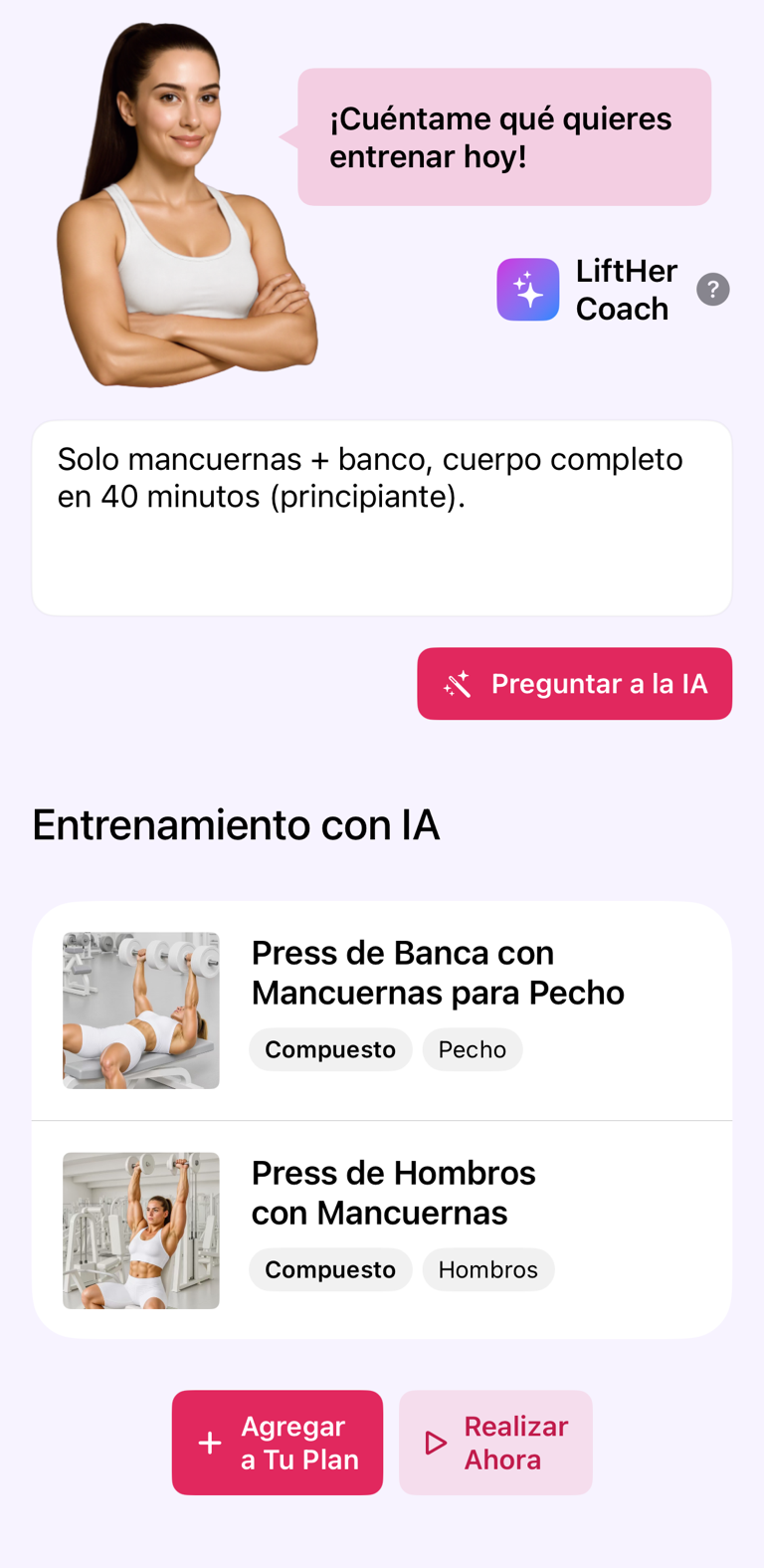 Indicación para entrenamiento con IA y entrenamiento generado