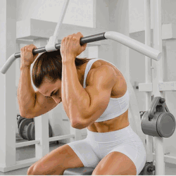 Crunch Abdominal Sentado con Cable