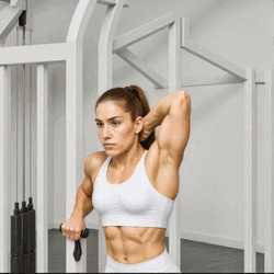 Single-Arm Cable Overhead Triceps Extension